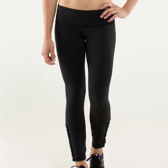 lululemon athletica Pants - Lululemon Black Leggings 4